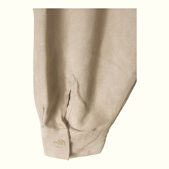 Sonoma Jean Company long-sleeve, button-down tunic-length shirt, size XL - Picture 3 of 4